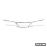 GUIDON BMX / MOTO STYLE - FEHLING - 7/8" / 22MM - MOTO-CROSS HANDLEBAR - LONGUEUR : 90.00CM - CHROME