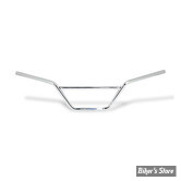 GUIDON BMX / MOTO STYLE - FEHLING - 7/8" / 22mm - MOTO-CROSS HANDLEBAR - LONGUEUR : 88CM - CHROME