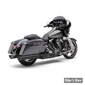 SILENCIEUX COBRA - 909-Twins Slip-On Mufflers - TOURING 17up - NOIR - 6108RB