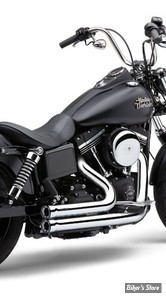 ECHAPPEMENT COBRA - SPEEDSTER SHORT RPT -  SOFTAIL 12/17 - CHROME 