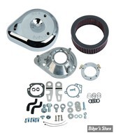 - FILTRE A AIR - S&S - STEALTH S&S - TEARDROP AIR CLEANER KIT - SPORTSTER 07UP - CHROME - 170-0439A