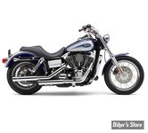 Silencieux Cobra - 3" Neighbor Hater slip-on mufflers - DYNA 91/17 - CHROME - 6045