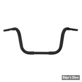 GUIDON 32MM SUR RISERS 25.40MM / GUIDON APEHANGER - HAUTEUR : 25,40CM / 10" - BURLY BRAND - 1.25" Gorilla Apes - NOIR - B28-308TB