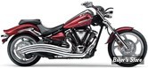 ECHAPPEMENT COBRA - SPEEDSTER SWEPT - YAMAHA XV 1900 RAIDER 08/13 - CHROME - 2225