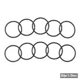ECLATE H - PIECE N° 11 - JOINT D EMBASE DE POUSSOIR - OEM 11168 / 11168A - INFERIEUR - SPORTSTER 86/90 - COMETIC - C9444 - LES 10 PIÈCES