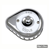 S&S - ECLATE A - PIECE N° 10A - STEALTH S&S SUPERSTOCK : Couvercle MINI TEARDROP - Chrome - 170-0367