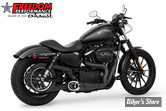 ECHAPPEMENT - FREEDOM PERFORMANCE - COMBAT SHORTY  2EN1 - SPORTSTER 04UP - CORPS : NOIR / SORTIE : CHROME - HD00563