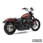 ECHAPPEMENT - COBRA - SOFTAIL 18UP FLHC/S HERITAGE CLASSIC / FLSB SPORT GLIDE - SPEEDSTER SHORT 909 - NOIR