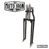 FOURCHE SPRINGER MOTO IRON - BIGTWIN 49/17 / SPORTSTER 82/03 - LONGUEUR : 21" - NOIR - 113-0004