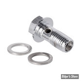 ECLATE L - PIECE N° 16 - BANJO 10MM - SPORTSTER 04/13 - OEM 41736-04 - HEX - ZINC PLATED - KIT