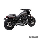 ECHAPPEMENT - COBRA - SOFTAIL 18/20 FXFB/S FAT BOB - SPEEDSTER SLASHDOWN - CHROME - 6864