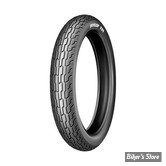 100/90-19 / 57H - AV - PNEU DUNLOP F24 F - TUBELESS - FLANCS NOIR