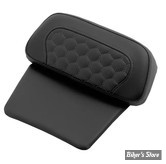 DOSSIER DE TOUR PACK - CHOPPED - TOURING 14UP - SADDLEMEN - ROADSOFA HC Honeycomb - H-D CHOPPED TOUR PACK BACKREST PAD HC - NOIR  / COUTURES : GRISES - 814-07C-HC-GOL