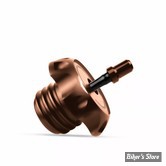  - BOUCHON 96UP / SOFTAIL M8 - HEINZ BIKE - PERFORMANCE Vented Gas Cap - BRONZE - HB-PVGC-BRO