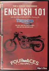 DVD - ENGLISH 101 TRIUMPH TUNE & SERVICE