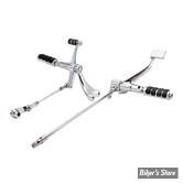 - COMMANDES AVANCEES - SPORTSTER 14/22 - LONGUEUR STANDARD - OEM 50700020 - ZODIAC - CHROME