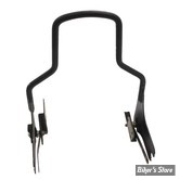 -  PLAQUES DE SISSY BAR DÉTACHABLE - TOURING 2009UP - MCS - NOIR