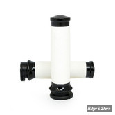 POIGNEES AVON - AVON CUSTOM CONTOUR GRIPS - BLANC / EMBOUT : NOIR
