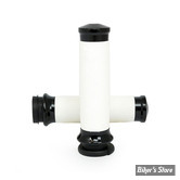 - POIGNEES AVON - AVON CUSTOM CONTOUR GRIPS - TIRAGE ELECTRONIQUE - BLANC / EMBOUT : NOIR