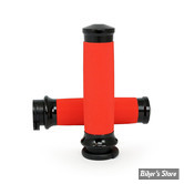 POIGNEES AVON - AVON CUSTOM CONTOUR GRIPS - ORANGE / EMBOUT : NOIR