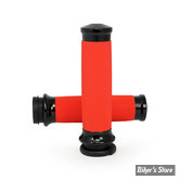 - POIGNEES AVON - AVON CUSTOM CONTOUR GRIPS - TIRAGE ELECTRONIQUE - ORANGE / EMBOUT : NOIR