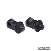 KYN - ADAPTATEURS SPLINED KURYAKYN -  ADAPTATEURS SPLINED KURYAKYN - POUR SPORTSTER 1200N/T/V/X/C/CX - SOFTAIL FXS/FXSB/FXCW - XG STREET - NOIR SATIN - 8896