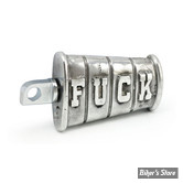 ECLATE N°A / PIECE N° 24 - PEDALE DE KICK - OEM 00000-00 - WANABEE CHOPPERS - FUCK - ALUMINIUM