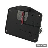 PLAQUE LATERALE - 143 X 210 - SOFTAIL MILWAUKEE EIGHT 2018UP - CPV - AVEC FEU LARGE LED - NOIR - 0586B