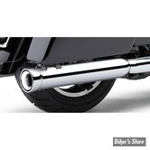 - SILENCIEUX COBRA - Neighbor Hater 3" slip-on mufflers - DYNA FXDF 08/16 / FXDWG 10/16 / FXDLS 2016 - CHROME - 6049