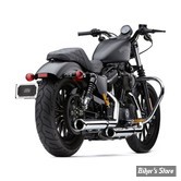 SILENCIEUX COBRA - SPORTSTER 14/22 - Neighbor Hater Slip-On - CHROME - 6086