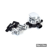 ECLATE A1 - PIECE N° 14 - CONTACTEUR DE CONSOLE ET ACC - FLHR 2014UP - OEM 71517-11A / 71517-11 - AVEC KIT DE VERROUILLAGE DE SACOCHES - CHROME