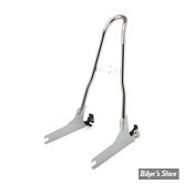 - KIT SISSY BAR - DYNA 06/17 - OEM 52300044A - ONE PIECE 21" - CHROME