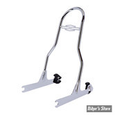 - KIT SISSY BAR  DETACHABLE - ONE PIECE - SOFTAIL 00/17 - OEM 53618-05 - HAUTEUR : 17.50" - CHROME - MCS