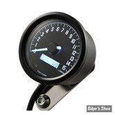 -  VELONA Ø 60MM - COMPTE TOURS VELONA / DAYTONA - VELONA 60 ELECTRICAL TACHOMETER 15000 RPM W/ INDICATORS, WHITE-LED - 15000 TR/M - LED BLANC - NOIR - 88677