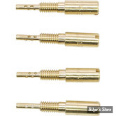 PIÈCE N° 64 - GICLEUR DE RALENTI - MIKUNI - TYPE : VM28/486 - TAILLE : 25 - MARQUE : EBC - LES 4 PIÈCES -  EBC28/486-25