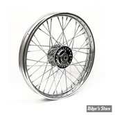 21 x 2.15 - ROUE AVANT 40 RAYONS - SPORTSTER / FX 78/83 - OEM 00000-00 - CHROMÉE AVEC RAYONS CHROMES