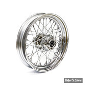 16 X 3.00 - ROUE AVANT 40 RAYONS - TOURING 08/17 - OEM 00000-00 - CHROME