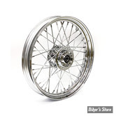 19 x 2.50 - ROUE AVANT 40 RAYONS - SPORTSTER 08/10 ABS - OEM 00000-00 - CHROME