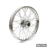 21 X 2.15 - ROUE AVANT 40 RAYONS - POUR SOFTAIL FXST / FXDWG 08/11 - OEM 00000-00 - CHROMÉE AVEC RAYONS CHROMES