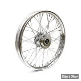 21 X 2.15 - ROUE AVANT 40 RAYONS - SPORTSTER 00/07 / DYNA 00/03 - OEM 00000-00 - CHROME / SIMPLE DISQUE