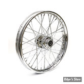 21 X 2.15 - ROUE AVANT 40 RAYONS - POUR SOFTAIL FXST / FXDWG 00/07 - 21 x 2.15 - CHROMÉE AVEC RAYONS CHROMES