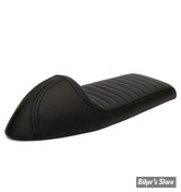 COQUE ARRIERE - UNIVERSELLE - C-RACER - UNIVERSAL FC CLASSIC SEAT - CUIR SYNTHETIQUE - SELLE : NOIR