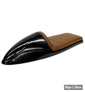 COQUE ARRIERE - UNIVERSELLE - C-RACER - UNIVERSAL LONG CLASSIC C SEAT - SCR2.3 - CUIR SYNTHETIQUE - SELLE : MARRON