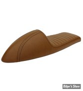 COQUE ARRIERE - UNIVERSELLE - C-RACER - UNIVERSAL FL CLASSIC SEAT - SCR2FC - CUIR SYNTHETIQUE - SELLE : MARRON