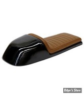 COQUE ARRIERE - UNIVERSELLE - C-RACER - UNIVERSAL T CLASSIC SEAT - SCR3 - CUIR SYNTHETIQUE - SELLE : MARRON