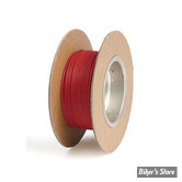 FIL ELECTRIQUE 0.80MM / 18-GAUGE - NAMZ - COULEUR : ROUGE - 100 FOOT - LES 30 METRES