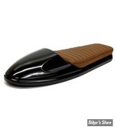 COQUE ARRIERE - UNIVERSELLE - C-RACER - CAFE RACER -  FUTURE CLASSIC - SCR12 - CUIR SYNTHETIQUE - SELLE : MARRON