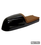 COQUE ARRIERE - UNIVERSELLE - C-RACER - CAFE RACER - V- CLASSIC - SCR13 - CUIR SYNTHETIQUE - SELLE : MARRON