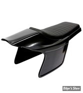 COQUE ARRIERE - UNIVERSELLE - C-RACER - FLAT TRACK RACER - SCR14.1 - CUIR SYNTHETIQUE - SELLE : NOIR - SCR14.1-BLHB