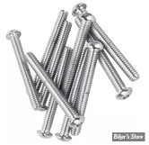 VIS TETE BOMBEE 1/4"-20 X 57.00MM / 2 1/4" - ALLEN - CHROME - LE PAQUET DE 10 PIECES